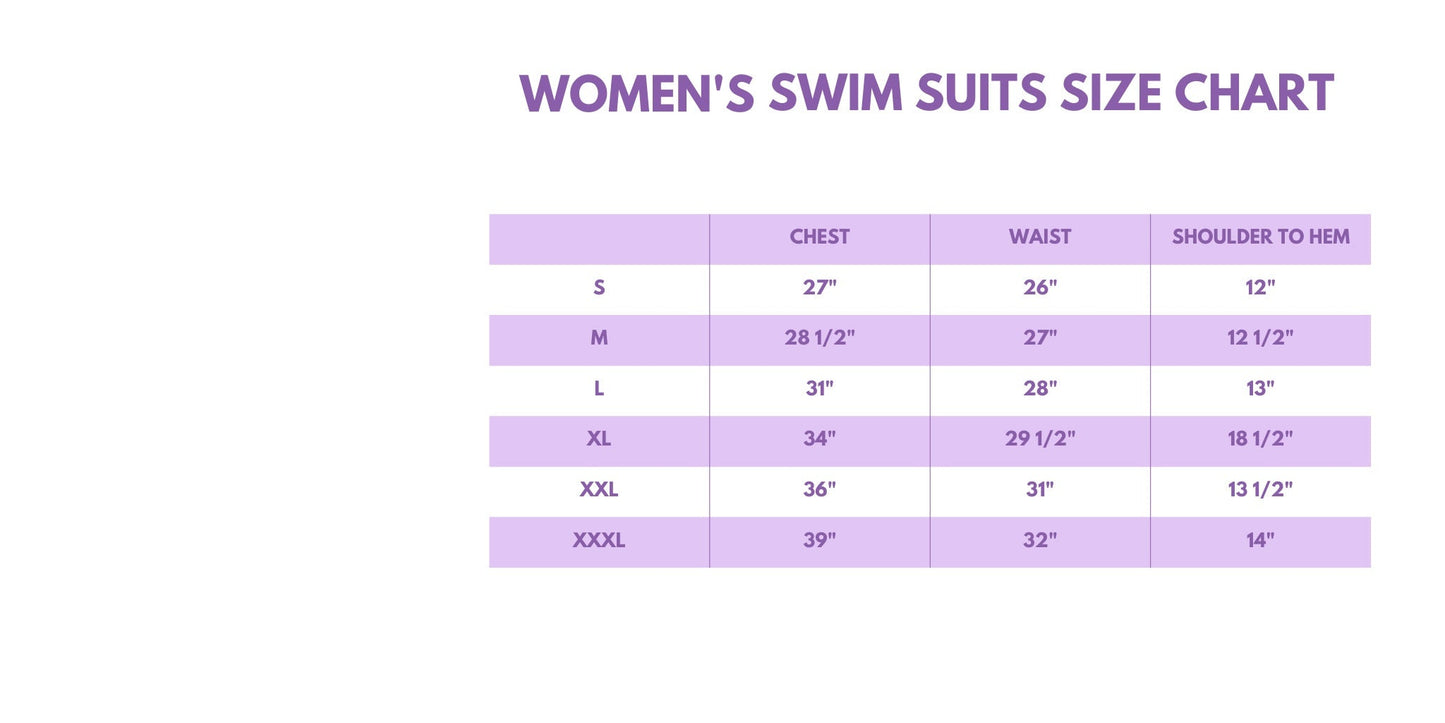 Blue bow lattice print mom swimsuit