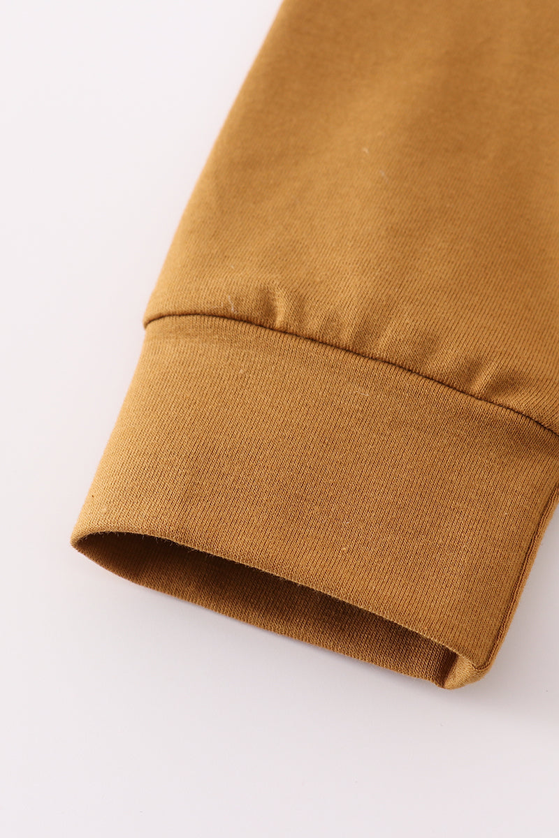 Halloween camouflage applique pants set