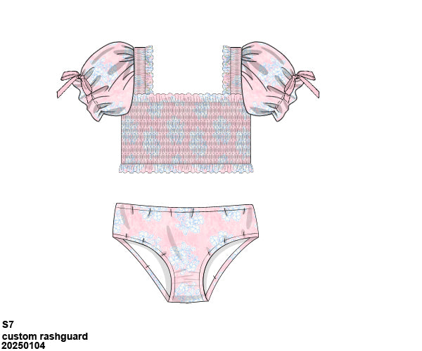 HYDRANGEA TOILE 2 PIECE SWIM