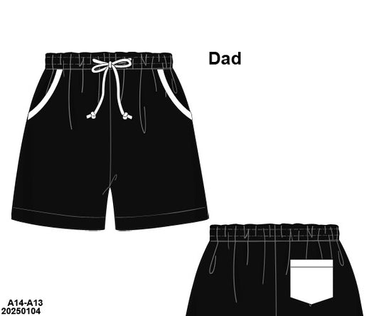 Black & White men SWIM shorts