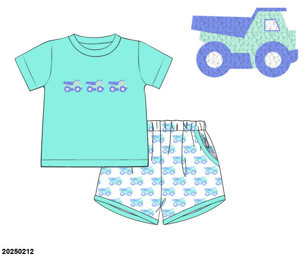 Dump truck short set