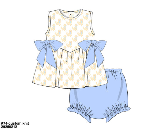 BLUE GOLDEN Diaper Set