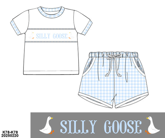 Silly Goose Boy short set