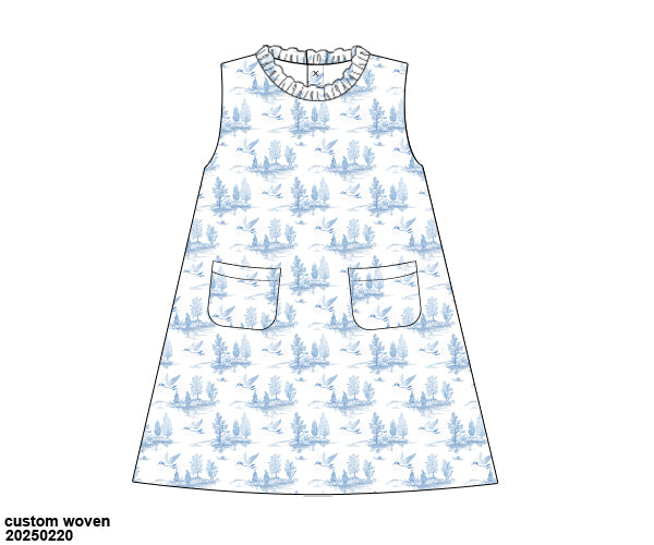 DUCK TOILE DRESS