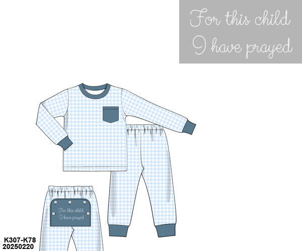 For this child I have prayed pjs