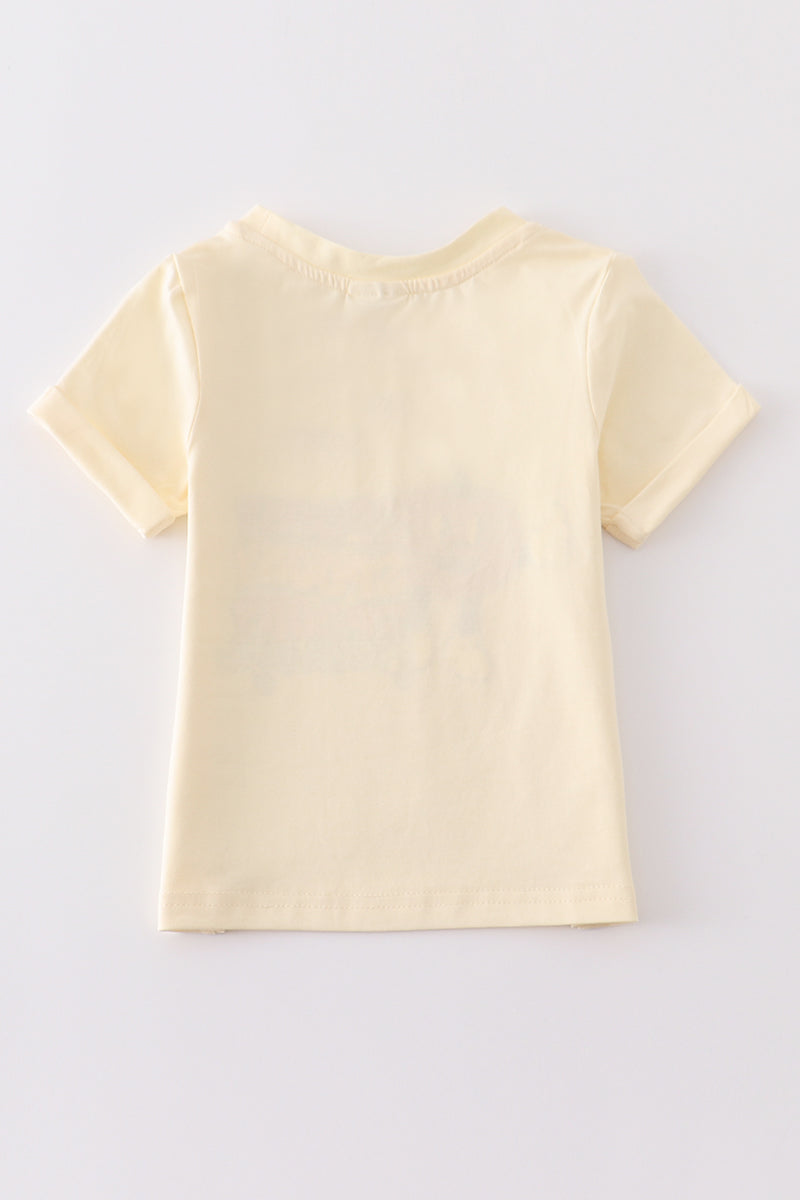 Halloween pumpkin spooky girl top